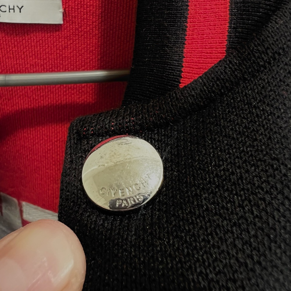 Givenchy Bomber Jacket Star Blouson Cotton Black Men - Picture 6 of 8